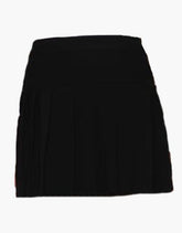 WOMEN BLACK PLEATED SHORT KILT - Scottish Kilt Jacket™ USA-UK